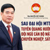 Cần lấy sự hài lòng của người dân để đo lường công tác Mặt trận