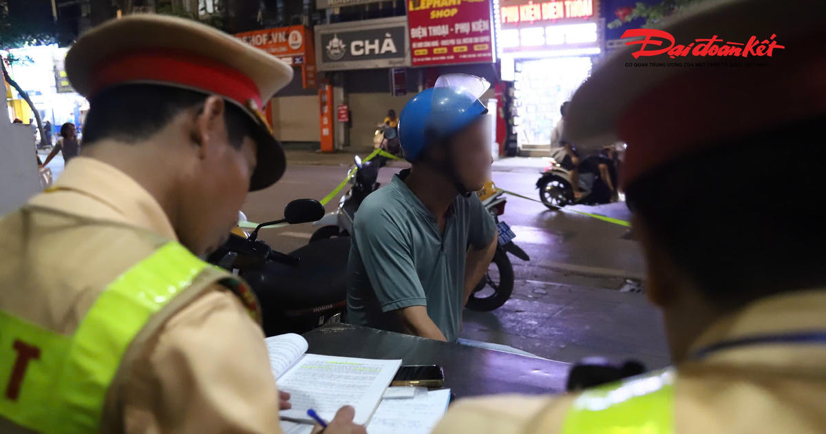 Hà Nội phát hiện hơn 200 trường hợp vi phạm nồng độ cồn trong một ngày