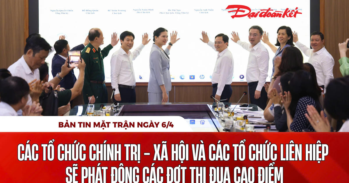 Bản tin Mặt trận sáng 6/4