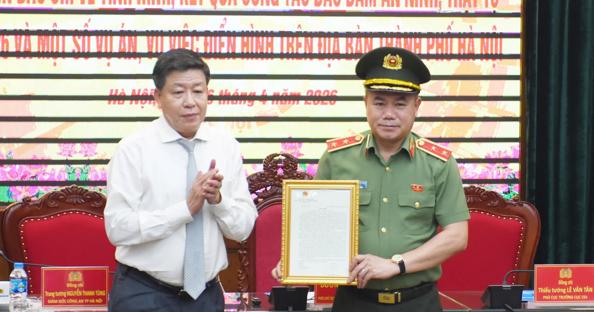 Thủ tướng Chính phủ biểu dương chiến công đặc biệt xuất sắc của Công an Hà Nội