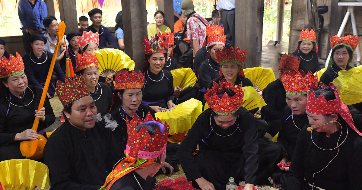 Tái hiện nghi lễ “Nhận và dạy con tràng nhập môn” của đồng bào dân tộc Tày