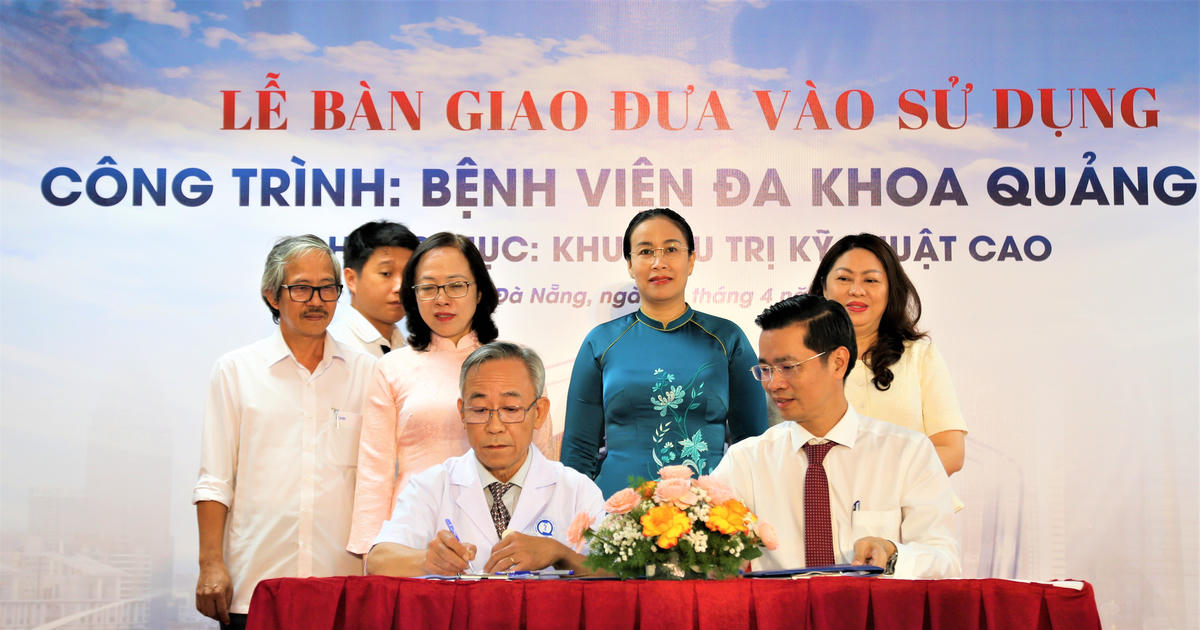 Đà Nẵng: Đưa vào sử dụng khu điều trị kỹ thuật cao, tăng chất lượng khám chữa bệnh