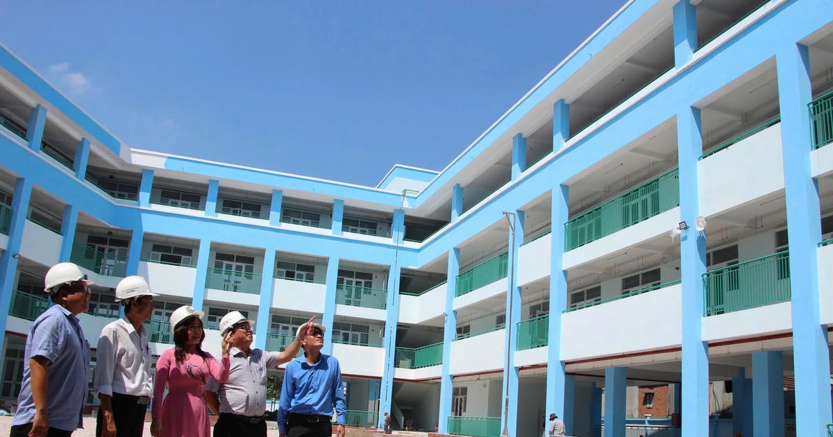 TP Hồ Chí Minh: Đẩy nhanh xây trường lớp cho năm học mới