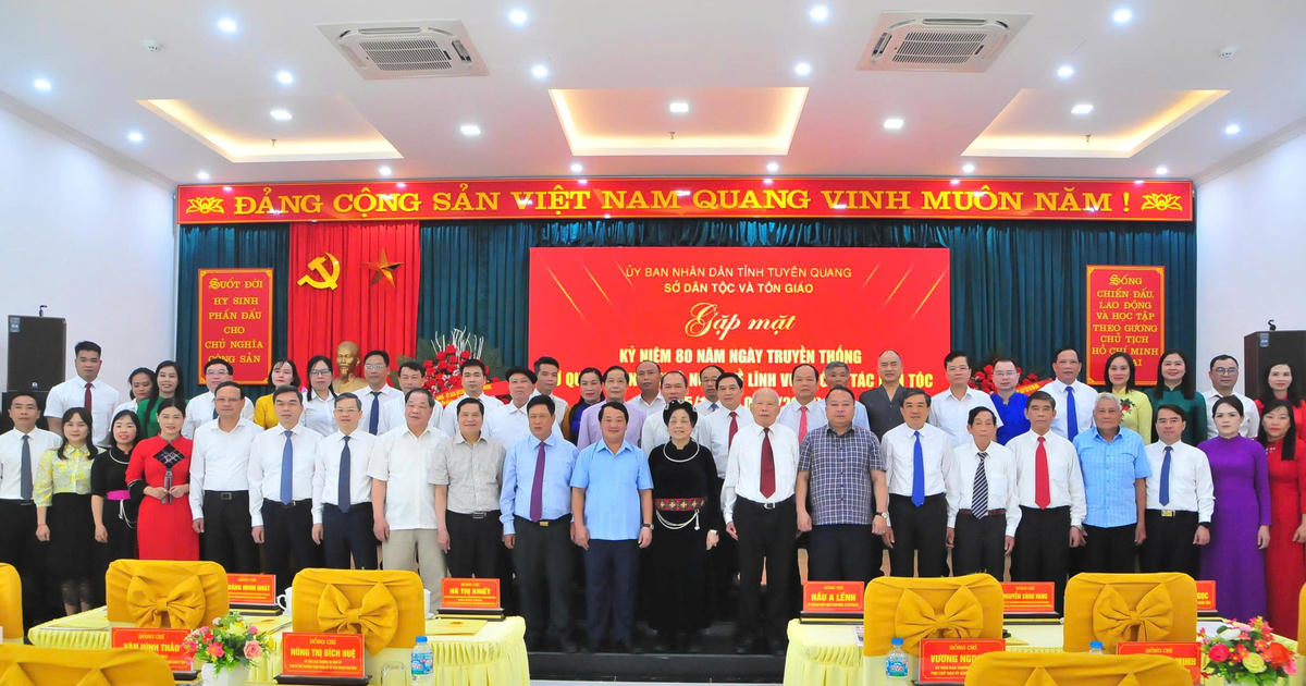 Tuyên Quang gặp mặt Kỷ niệm 80 năm Ngày truyền thống ngành công tác dân tộc