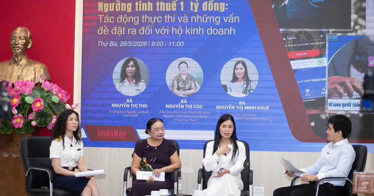 Từ điều chỉnh ngưỡng thuế đến thay đổi tư duy quản lý hộ kinh doanh