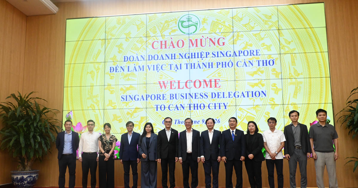 Cần Thơ đẩy mạnh hợp tác đầu tư với doanh nghiệp Singapore trên nhiều lĩnh vực