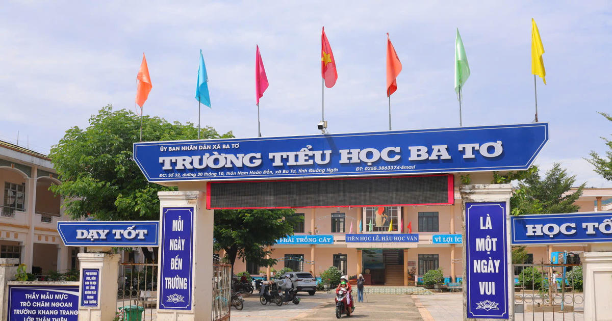 Quảng Ngãi: Sắp xếp trường lớp, nâng chất lượng giáo dục