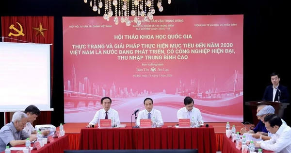Mục tiêu và khát vọng đến năm 2030, Việt Nam là nước đang phát triển, có công nghiệp hiện đại, thu nhập trung bình cao