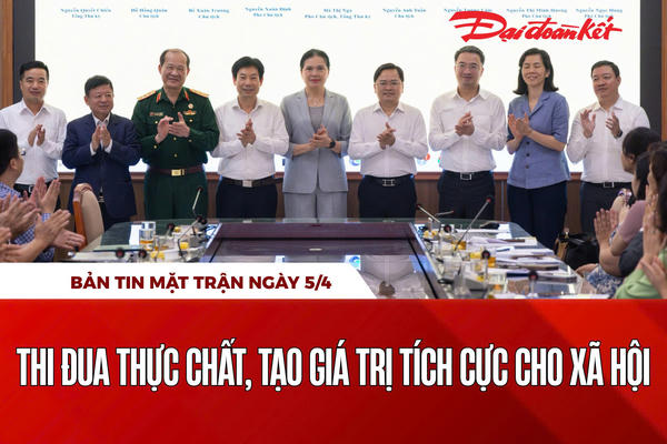 Bản tin Mặt trận sáng 5/4