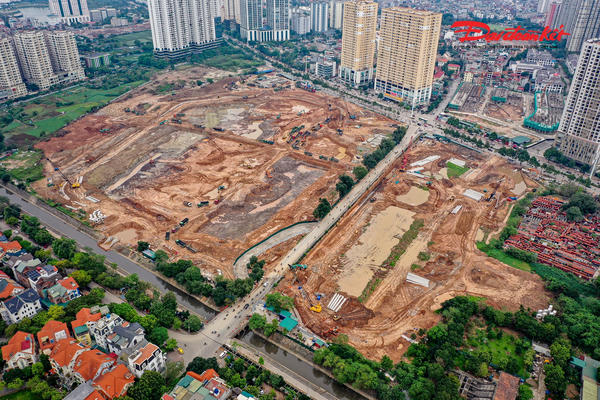 Đẩy nhanh tiến độ hồ điều hòa Mễ Trì – Đồng Bông 2, tăng năng lực chống ngập phía Tây Hà Nội