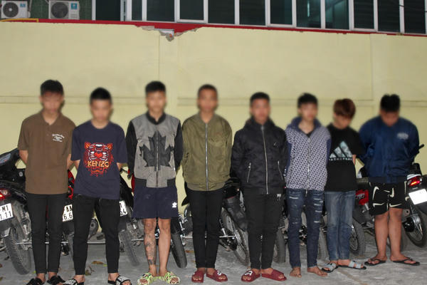 Nghệ An: Bắt giữ nhóm thanh thiếu niên trộm cắp xe máy