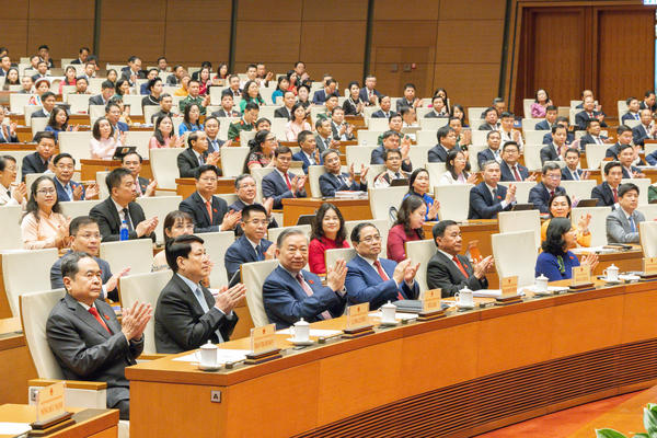 [Ảnh] Phiên khai mạc Kỳ họp thứ Nhất, Quốc hội khóa XVI