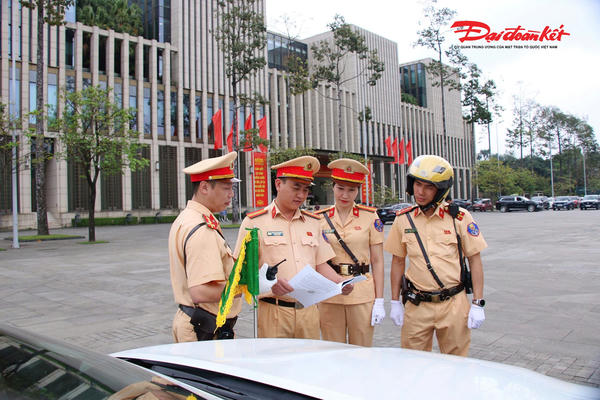 CSGT Hà Nội triển khai phương án bảo đảm TTATGT phục vụ Kỳ họp lần thứ nhất, Quốc hội khóa XVI