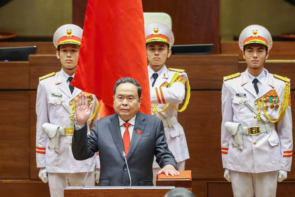 Chủ tịch Quốc hội Trần Thanh Mẫn được bầu làm Chủ tịch Quốc hội khoá XVI