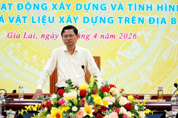 Gia Lai: Tìm cách tháo gỡ cho ngành xây dựng trước giá vật liệu tăng cao Gia Lai: Tìm cách tháo gỡ cho ngành xây dựng trước giá vật liệu tăng cao