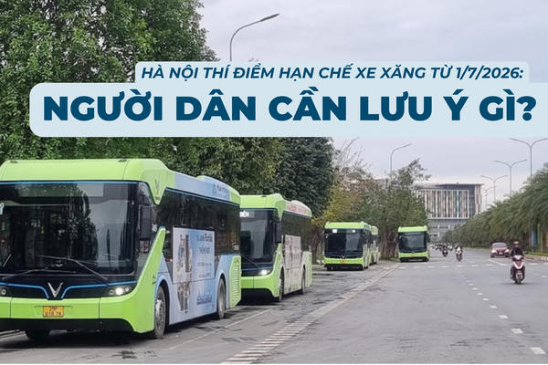 Infographic: Hà Nội hạn chế xe máy xăng tại 9 phường, người dân cần lưu ý gì?