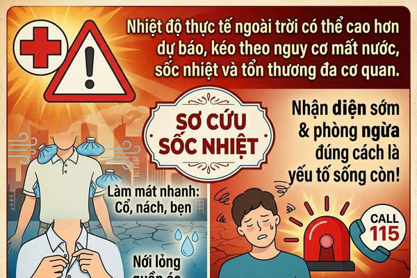 Thời tiết khắc nghiệt kéo dài: Đừng để kiệt sức do nóng