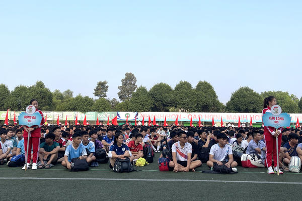 Hơn 4.000 thí sinh tham dự kỳ thi năng khiếu thể dục thể thao