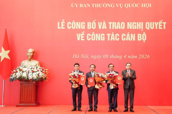 Danh sách 34 Trưởng đoàn đại biểu Quốc hội khóa XVI