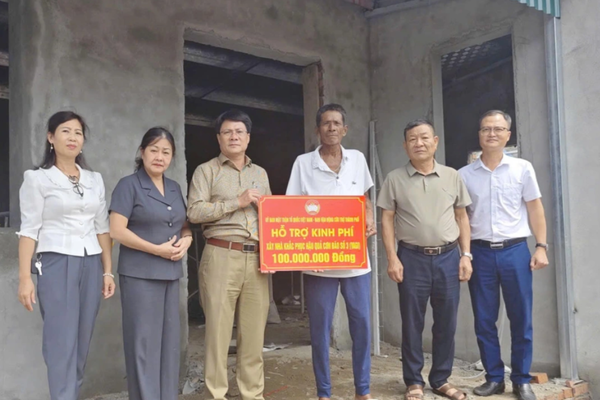 Hải Phòng: Hỗ trợ xóa nhà tạm cho con đẻ người hoạt động kháng chiến bị nhiễm chất độc hóa học