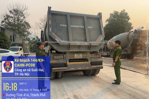 Công an TP Hà Nội: Tăng cường rà soát phương tiện ô tô tải, xe sơ mi rơ moóc