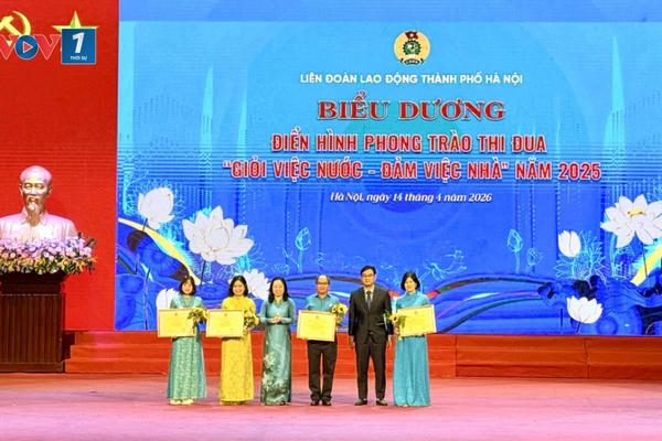 Tôn vinh 563 điển hình “Giỏi việc nước, đảm việc nhà”