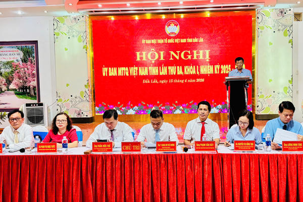 Đắk Lắk: Kiện toàn nhân sự, nâng cao hiệu quả hoạt động Mặt trận Đắk Lắk: Kiện toàn nhân sự, nâng cao hiệu quả hoạt động Mặt trận