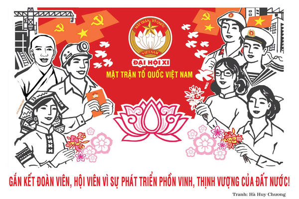 UBTƯ MTTQ Việt Nam xin ý kiến vào dự thảo Báo cáo chính trị trình Đại hội đại biểu toàn quốc MTTQ Việt Nam lần thứ XI