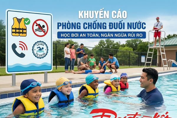 Đuối nước ở trẻ em: phòng ngừa từ những điều cơ bản