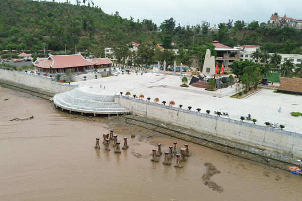 Hải Phòng: Cận cảnh công trường thi công Bến tàu K15 sắp hoàn thiện