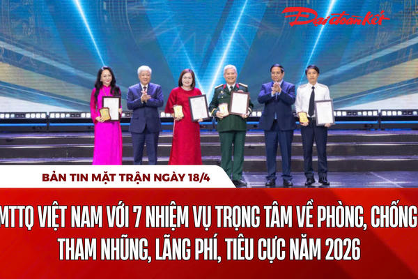 Bản tin Mặt trận sáng 18/4