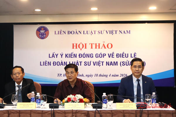 Liên đoàn Luật sư Việt Nam lấy ý kiến đóng góp sửa đổi điều lệ hoạt động