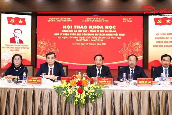 Đồng chí Hà Huy Tập - Tổng Bí thư tài năng, nhà lý luận xuất sắc của Đảng và cách mạng Việt Nam