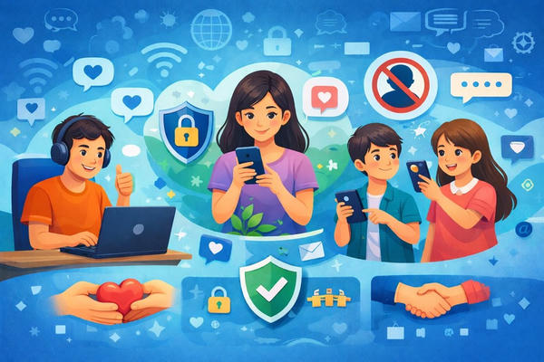 Ứng xử văn minh trên không gian mạng