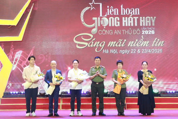 Hơn 300 cán bộ, chiến sỹ tham gia Liên hoan “Giọng hát hay Công an Thủ đô” năm 2026