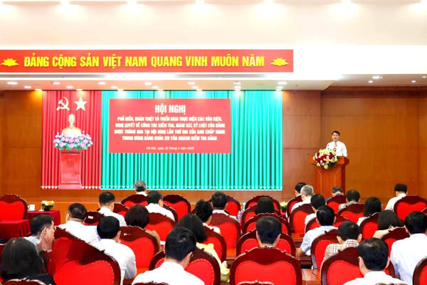 Nâng tầm công tác kiểm tra, giám sát, kỷ luật của Đảng trong tình hình mới