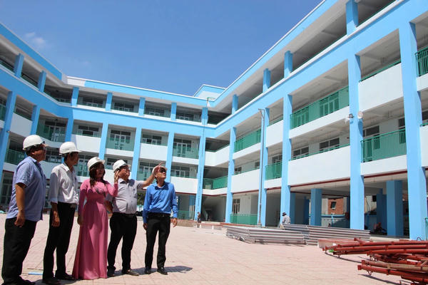TP Hồ Chí Minh: Đẩy nhanh xây trường lớp cho năm học mới