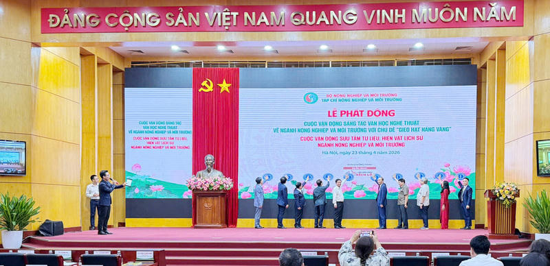 Phát động cuộc sáng tác về Nông nghiệp và Môi trường với chủ đề “Gieo hạt nắng vàng”