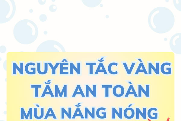 Tắm ngay sau khi đi nắng có thể gây đột quỵ