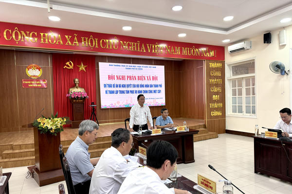 Đà Nẵng: Hội nghị phản biện về thành lập Trung tâm Phục vụ hành chính công 1 cấp