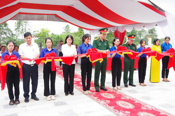 Quảng Trị: Khánh thành công trình tôn tạo Nghĩa trang liệt sĩ Vĩnh Linh