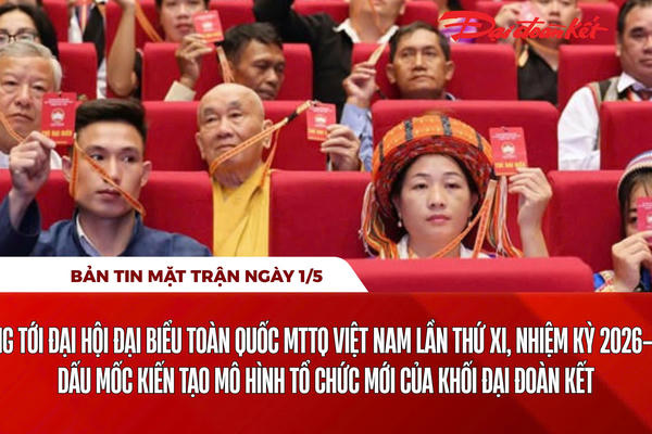 Bản tin Mặt trận sáng 1/5