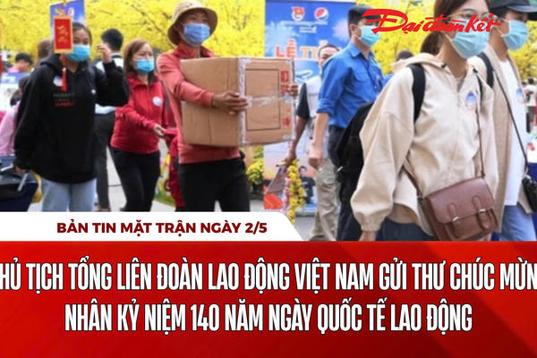 Bản tin Mặt trận sáng 2/5