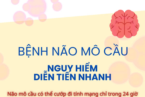 Não mô cầu: Diễn tiến nhanh, tử vong trong 24 giờ