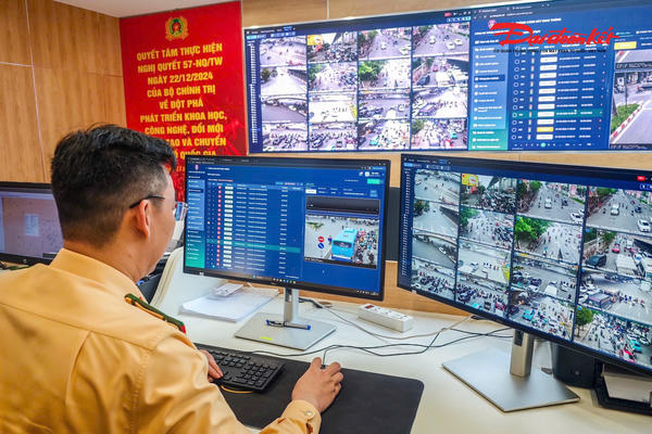 Hà Nội: Camera AI phát hiện gần 1.000 trường hợp vi phạm giao thông trong 4 ngày nghỉ lễ
