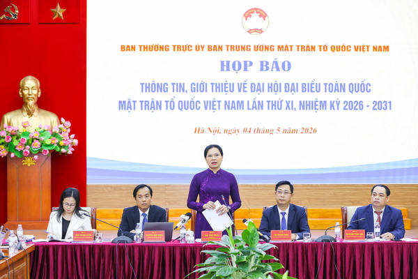 Ứng dụng mạnh mẽ chuyển đổi số tại Đại hội đại biểu toàn quốc MTTQ Việt Nam lần thứ XI