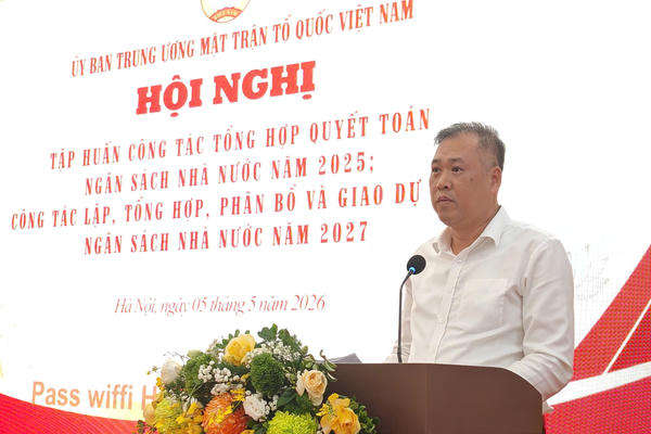 UBTƯ MTTQ Việt Nam: Tập huấn, nâng cao năng lực chuyên môn cho đội ngũ cán bộ làm công tác quản lý tài chính