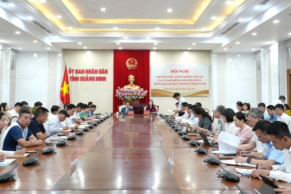 Quảng Ninh: Tháo gỡ khó khăn, vướng mắc cho doanh nghiệp dịch vụ - du lịch