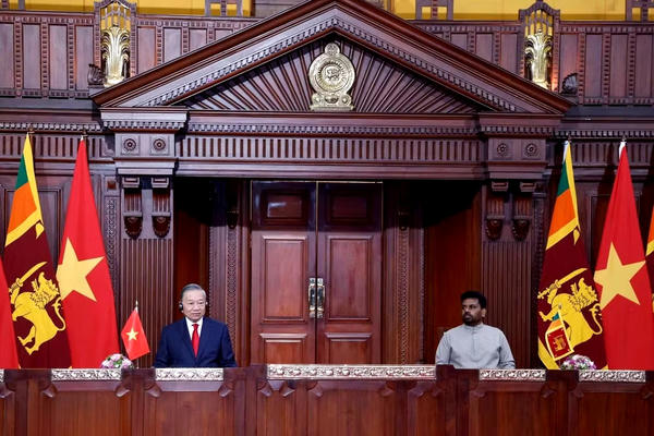 Việt Nam-Sri Lanka nâng cấp quan hệ Đối tác Toàn diện