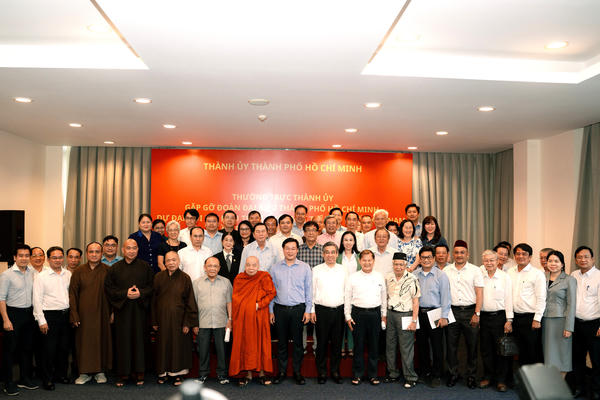 TP Hồ Chí Minh: Thường trực Thành ủy gặp gỡ Đoàn đại biểu dự Đại hội Mặt trận Tổ quốc Việt Nam lần thứ XI